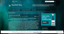 Desktop Screenshot of plucrfstd.wordpress.com