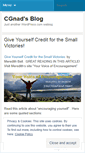 Mobile Screenshot of cgnad.wordpress.com