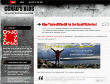 Tablet Screenshot of cgnad.wordpress.com