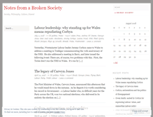 Tablet Screenshot of notesbrokensociety.wordpress.com