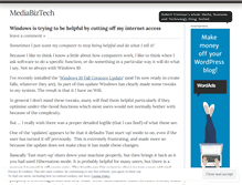 Tablet Screenshot of mediabiztech.wordpress.com