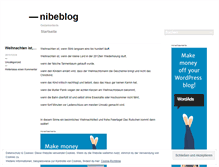 Tablet Screenshot of nibeblog.wordpress.com