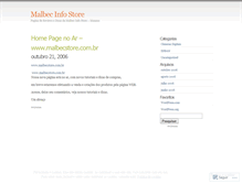 Tablet Screenshot of malbec.wordpress.com