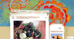 Desktop Screenshot of beezelbarb.wordpress.com
