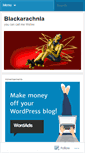 Mobile Screenshot of blackarach.wordpress.com