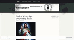 Desktop Screenshot of donkeyprophet.wordpress.com