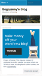 Mobile Screenshot of gogojenny.wordpress.com