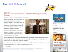 Tablet Screenshot of hornbillunleashed.wordpress.com