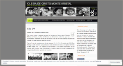 Desktop Screenshot of idcmontekristal.wordpress.com