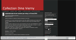 Desktop Screenshot of dinaviernyscollection.wordpress.com
