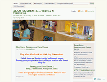 Tablet Screenshot of alamakademik.wordpress.com