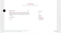 Desktop Screenshot of ovfaigartpi4543.wordpress.com