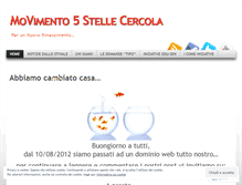 Tablet Screenshot of movimentocercola.wordpress.com