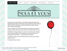Tablet Screenshot of nousetvous.wordpress.com