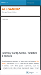 Mobile Screenshot of allgamerz.wordpress.com