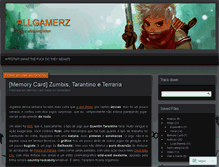 Tablet Screenshot of allgamerz.wordpress.com