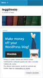 Mobile Screenshot of leggilresto.wordpress.com