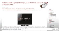 Desktop Screenshot of lcdscreencleaningwipes.wordpress.com