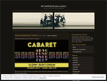 Tablet Screenshot of jazzsociety.wordpress.com