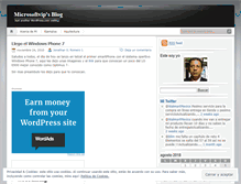 Tablet Screenshot of microsoftvip.wordpress.com