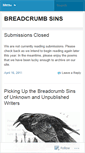Mobile Screenshot of breadcrumbsins.wordpress.com