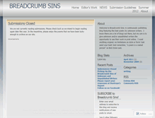Tablet Screenshot of breadcrumbsins.wordpress.com