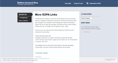 Desktop Screenshot of matthewazzopardi.wordpress.com