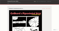 Desktop Screenshot of catbeardproject.wordpress.com