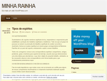 Tablet Screenshot of juremaminha.wordpress.com