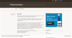 Desktop Screenshot of primaladventure.wordpress.com