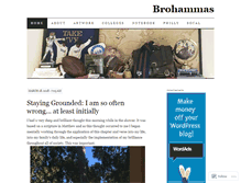 Tablet Screenshot of brohammas.wordpress.com