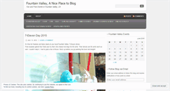 Desktop Screenshot of fvblogger.wordpress.com