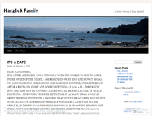 Tablet Screenshot of hanzlick.wordpress.com