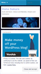 Mobile Screenshot of hanasakura86.wordpress.com