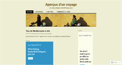 Desktop Screenshot of apercusdunvoyage.wordpress.com