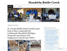 Tablet Screenshot of handsonbc.wordpress.com