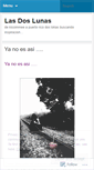 Mobile Screenshot of lasdoslunas.wordpress.com