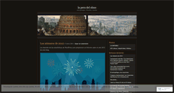 Desktop Screenshot of laperadelolmo.wordpress.com