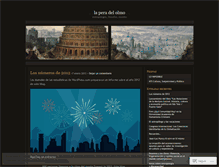 Tablet Screenshot of laperadelolmo.wordpress.com
