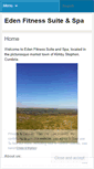 Mobile Screenshot of edenfitness.wordpress.com