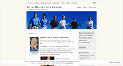 Desktop Screenshot of livinghealthywithrichard.wordpress.com