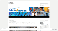 Desktop Screenshot of natacion4fitness.wordpress.com