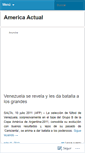 Mobile Screenshot of americaactual.wordpress.com