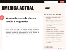Tablet Screenshot of americaactual.wordpress.com