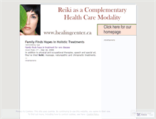 Tablet Screenshot of medicalreiki.wordpress.com