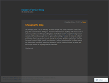 Tablet Screenshot of kaejer.wordpress.com