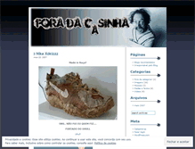 Tablet Screenshot of foradacasinha.wordpress.com