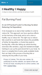 Mobile Screenshot of ihealthyihappy.wordpress.com