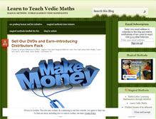 Tablet Screenshot of magicalmethods.wordpress.com