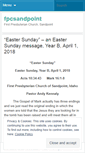 Mobile Screenshot of fpcsandpoint.wordpress.com